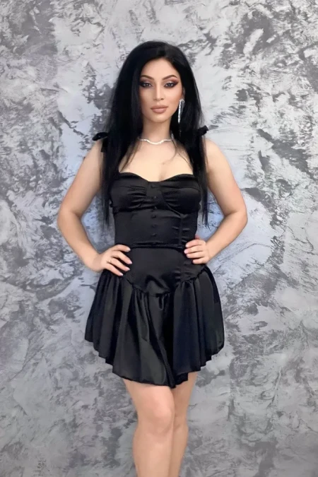 Rochie Dama 10564 Negru » Reina.Ro