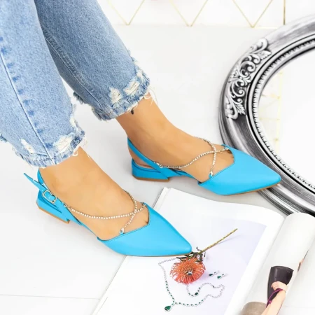 Balerini Dama 2LE13 Albastru » Reina.Ro