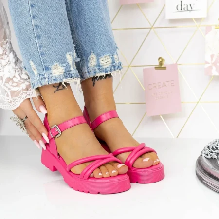 Sandale Dama G689-1 Fucsia » Reina.Ro