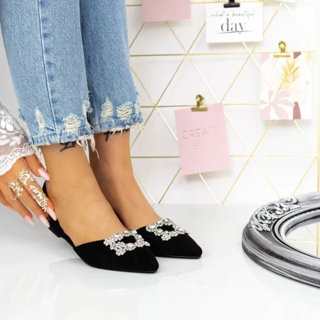 Balerini Dama 23106-2 Negru » Reina.Ro