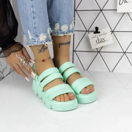 Sandale Dama 2HXS5 Albastru » Reina.Ro