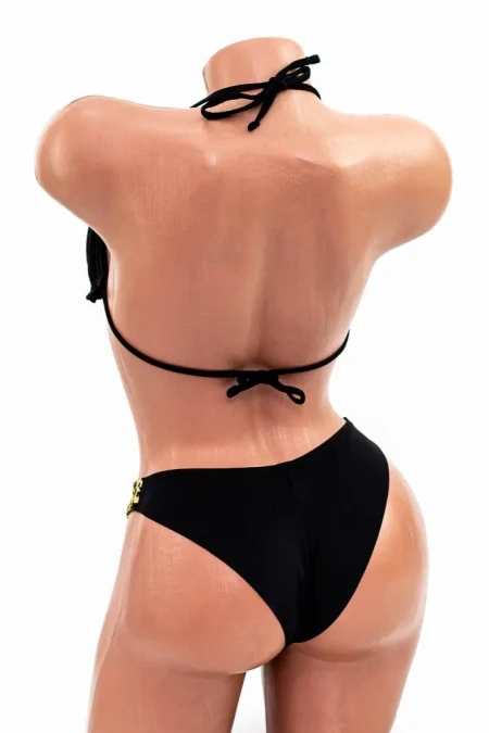 Costum de Baie Dama 2 Piese H51-1 Leopard-Negru » Reina.Ro