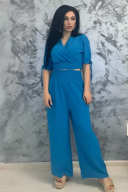 Compleu Dama 12580 Albastru » Reina.Ro