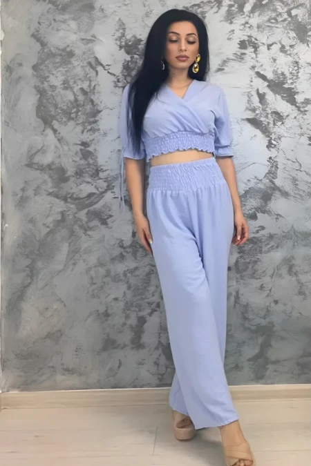 Compleu Dama 12580 Albastru deschis » Reina.Ro