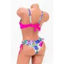 Costum de Baie Dama 2 Piese H20-2 Roz-Alb » Reina.Ro