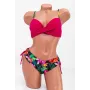 Costum de Baie Dama 2 Piese H20-2 Visiniu-Negru » Reina.Ro