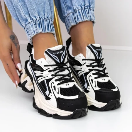 Pantofi Sport Dama 088-2 Negru » Reina.Ro