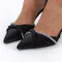 Pantofi cu Toc subtire 3XKK11 Negru » Reina.Ro