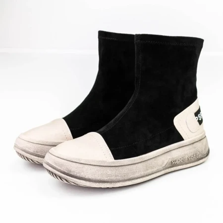 Ghete Dama 202-1 Negru » Reina.Ro