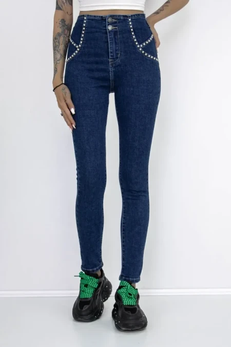 Blugi Dama HW-60 Albastru » Reina.Ro