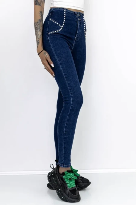 Blugi Dama HW-60 Albastru » Reina.Ro