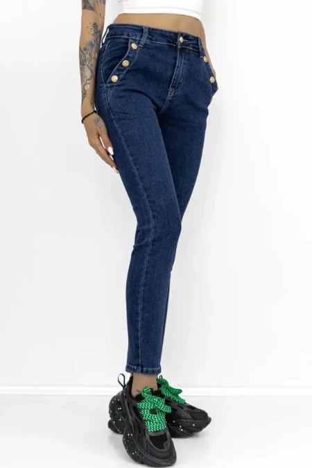 Blugi Dama HW-55 Albastru » Reina.Ro