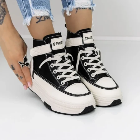 Ghete Dama 3FLM2 Negru » Reina.Ro