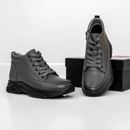 Ghete Dama M3055 Gri » Reina.Ro