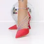 Pantofi Stiletto 3MZY1 Rosu » Reina.Ro