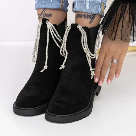 Ghete Dama 3LE27 Negru » Reina.Ro