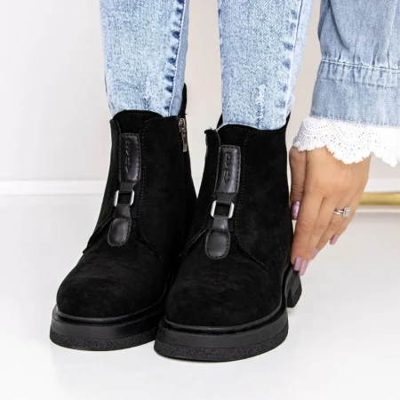 Ghete Dama 3WL12 Negru » Reina.Ro