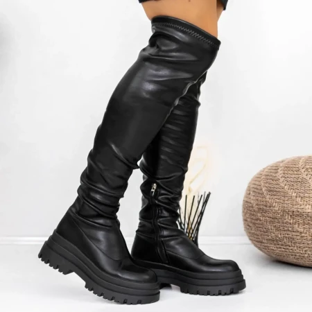 Cizme Dama 3WL56 Negru » Reina.Ro