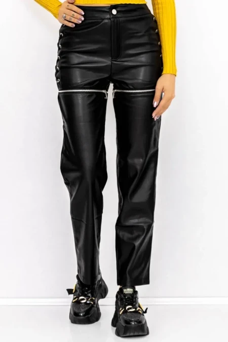 Pantaloni Dama TR1868 Negru » Reina.Ro