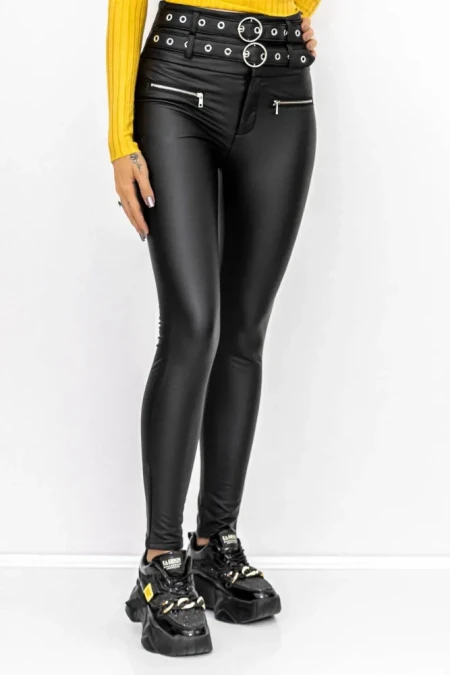 Pantaloni Dama TR1858 Negru » Reina.Ro