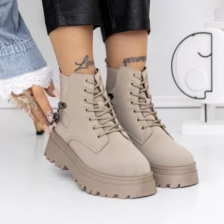 Ghete Dama 3B16 Kaki » Reina.Ro