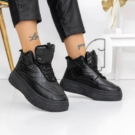 Ghete Dama 3B17 Negru » Reina.Ro