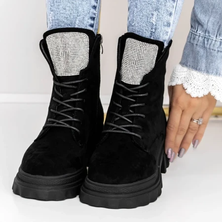 Ghete Dama 3MX17 Negru » Reina.Ro