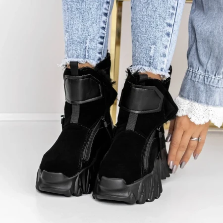 Ghete Dama 3WL60 Negru » Reina.Ro