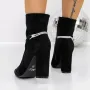 Botine Dama cu Toc gros 3XKK29 Negru » Reina.Ro