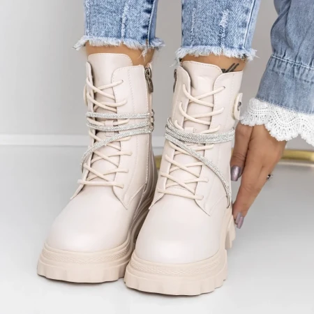 Ghete Dama 3MX19 Bej » Reina.Ro