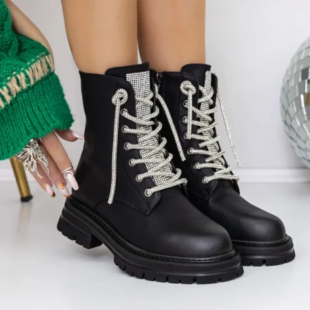 Ghete Dama 3MX26 Negru » Reina.Ro