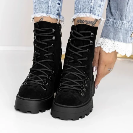 Ghete Dama 3H5 Negru » Reina.Ro