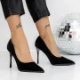 Pantofi Stiletto 3DC27 Negru » Reina.Ro