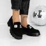 Pantofi Casual Dama 3BQ18 Negru » Reina.Ro