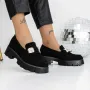 Pantofi Casual Dama 3BQ18 Negru » Reina.Ro