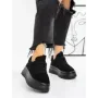 Pantofi Sport Dama cu Platforma 3AL97 BLACK | MEI