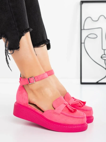 Pantofi Casual Dama 3AH61 Fucsia | Mei » Reina.Ro