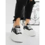 Pantofi Sport Dama cu Platforma 5WL53 BLACK | MEI