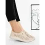 Pantofi Casual Dama 5XJ61 BEIGE | MEI