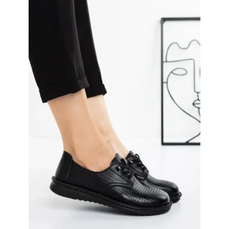 Pantofi Casual Dama 5XJ26 BLACK | MEI