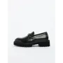 Mocasini Barbati din piele naturala 5NXE27 BLACK | PANTOFUL