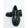 Mocasini Barbati din piele naturala 5NXE28 BLACK | PANTOFUL