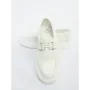 Mocasini Barbati din piele naturala 5NXE36 ALL WHITE | MEI
