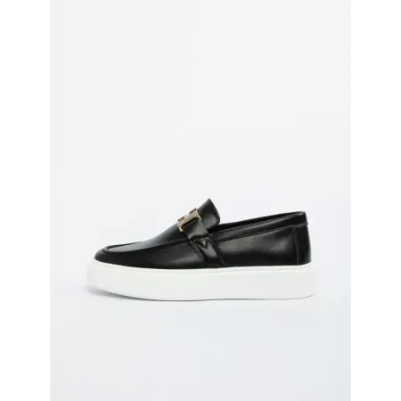 Mocasini Barbati din piele naturala 5NXE36 BLACK | MEI