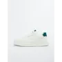 Pantofi Casual Barbati 2502-1 WHITE-GREEN | MEI