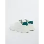 Pantofi Casual Barbati 2502-1 WHITE-GREEN | MEI