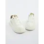 Pantofi Casual Barbati 2502-1 WHITE-BEIGE | MEI