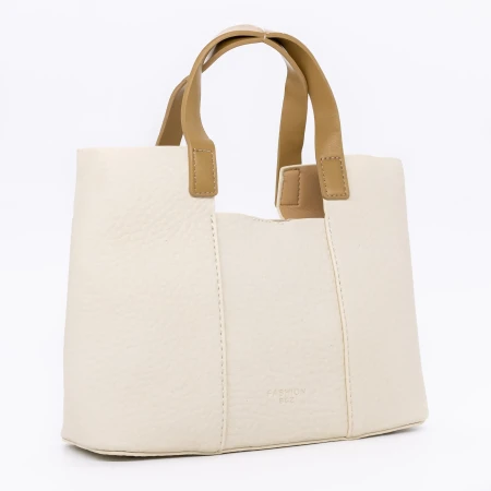 Geanta de mana 5ZA131 WHITE-KHAKI | MEI