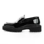 Mocasini Barbati din piele naturala 5NXE20 BLACK | PANTOFUL