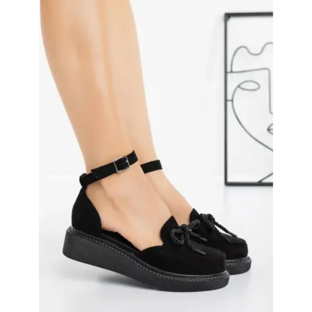 Pantofi Casual Dama 5H16 BLACK | MEI